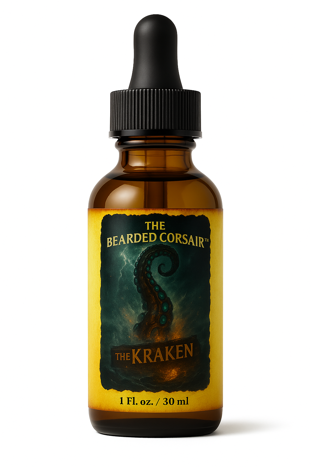 The Kraken – Citrus & Amber Beard Oil